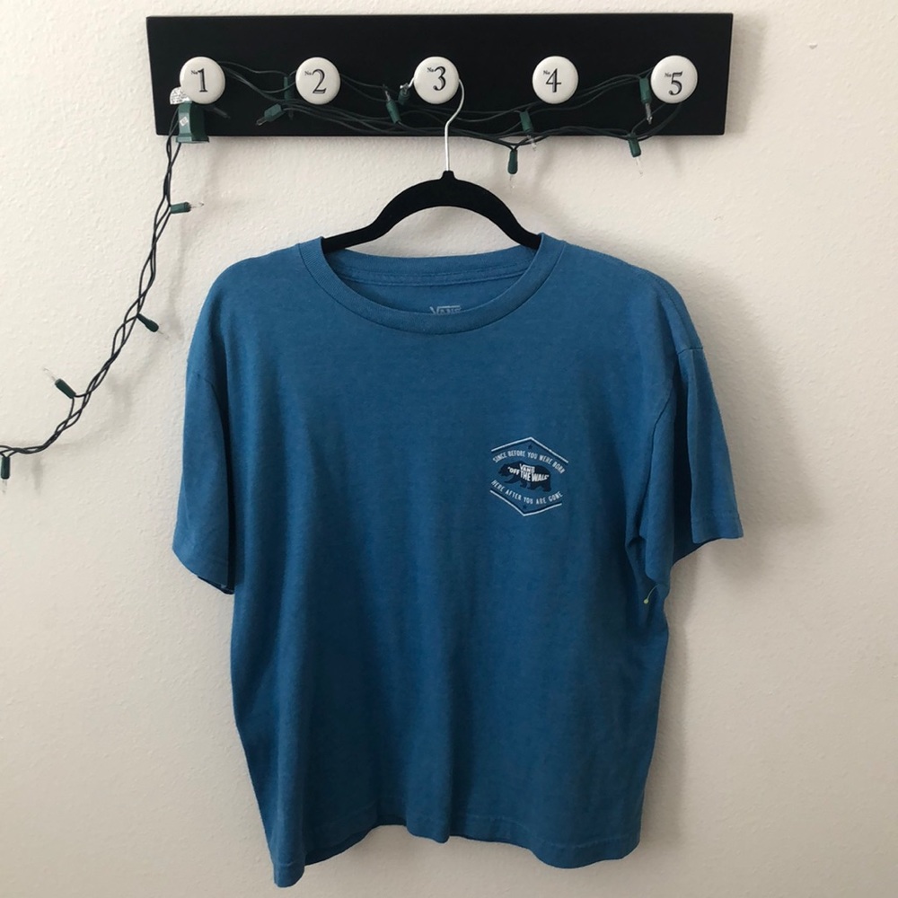 BLUE VANS SHIRT